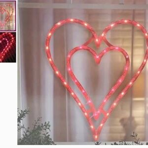 Impact Innovations Double Heart Window Decor